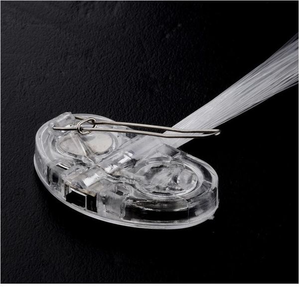 

flash led hair light emitting fiber optic pigtail braid plait luminous hair wig ktv party prom supplies hair accessory h qylxpn, Blue;red