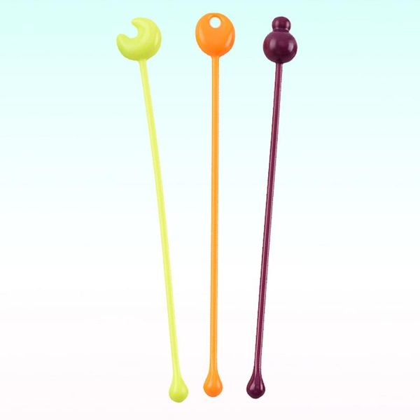 

spoons 3pcs coffee drink stirring stick cartoon practical decoration