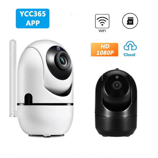 

cameras ip camera 1080p cloud wireless automatic tracking baby monitor night action cam video surveillance with wifi