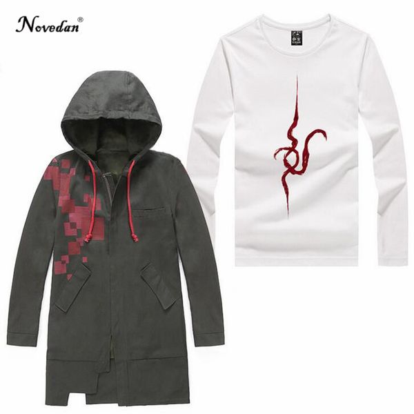 

anime costumes anime danganronpa 2 komaeda nagito jacket cosplay costume halloween costumes for men adult, Black
