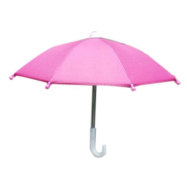 

umbrellas mini motorcycle umbrella, mobile phone decorative black plastic umbrella