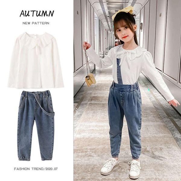 

girls' 2021 new spring net red children's suit, Blue