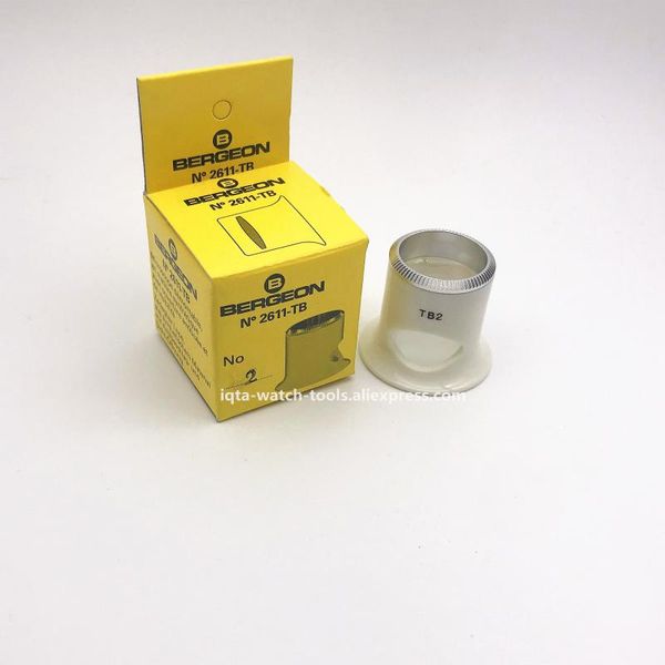 

repair tools & kits bergeon 2611-tb watchmaker's eyeglass with aluminium ring watch tool
