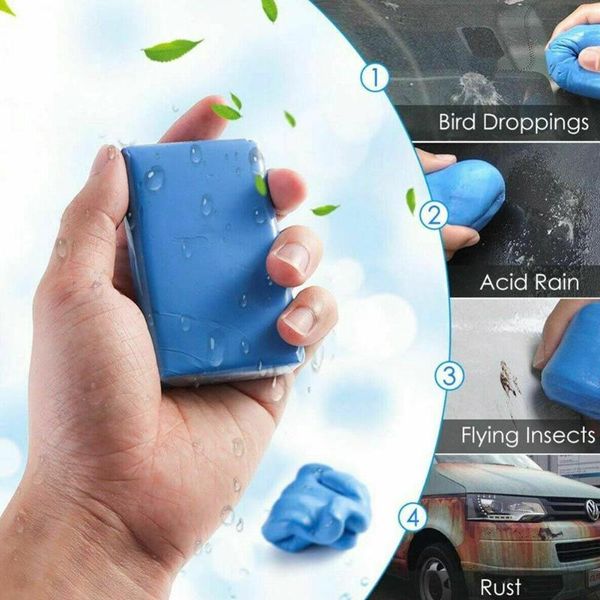 

car cleaning tools 1 pcs washing mud auto magic clean clay bar for detailing care paint maintenance tool