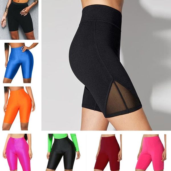 

men's swimwear women summer cycling bike shorts stretch basic fitness dancing mesh female clothing pantalones sweatpants strike