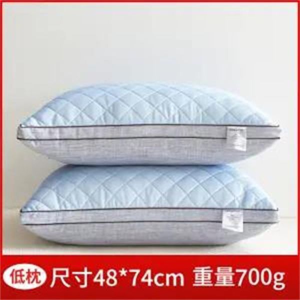 

pillow ice silk natural latex home cervical inner lining with pillowcase body