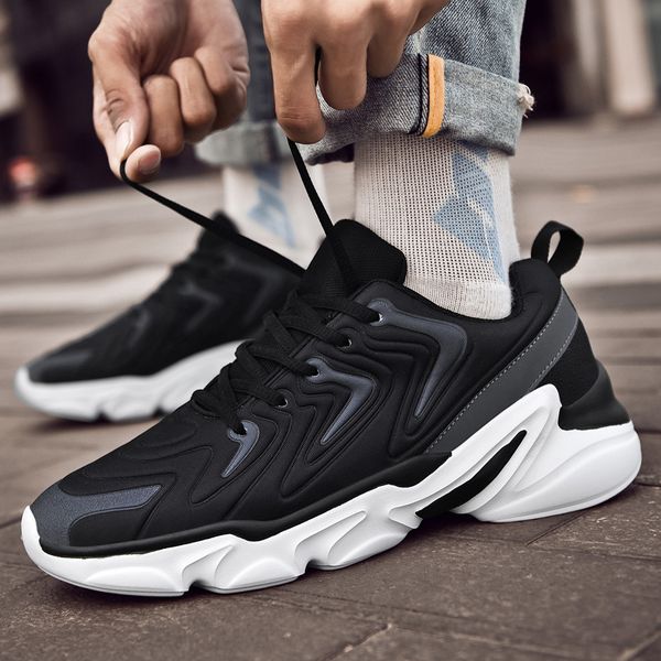 

big size mens sports shoes comfortable outdoor men sneakers breathable non-slip men running shoes zapatos hombre