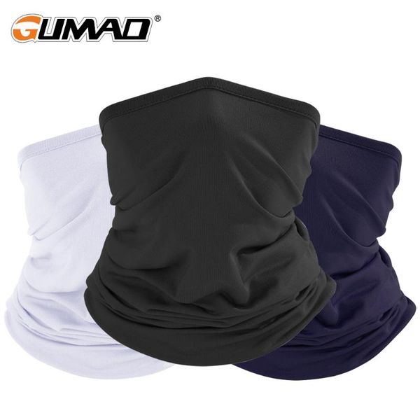 

cycling caps & masks summer cool bandana running neck gaiter hiking tube mask half face cover sport fishing bicycle black headband men women