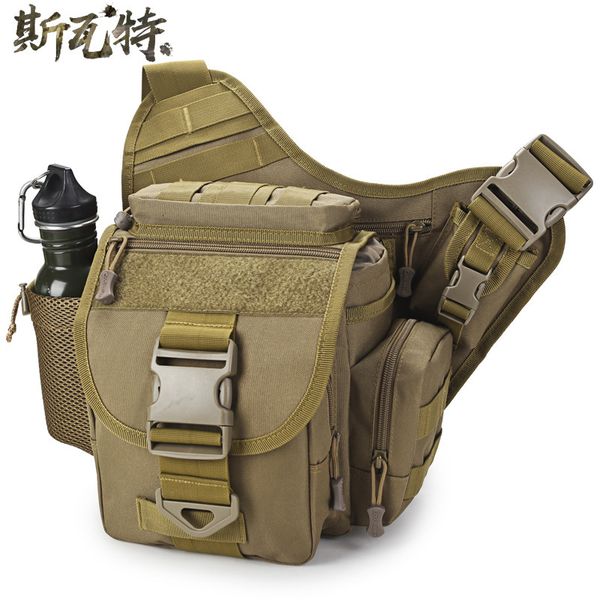

tactical waist slr camera luya fishing single shoulder saddle bag, vehicle mounted family emergency medical bag