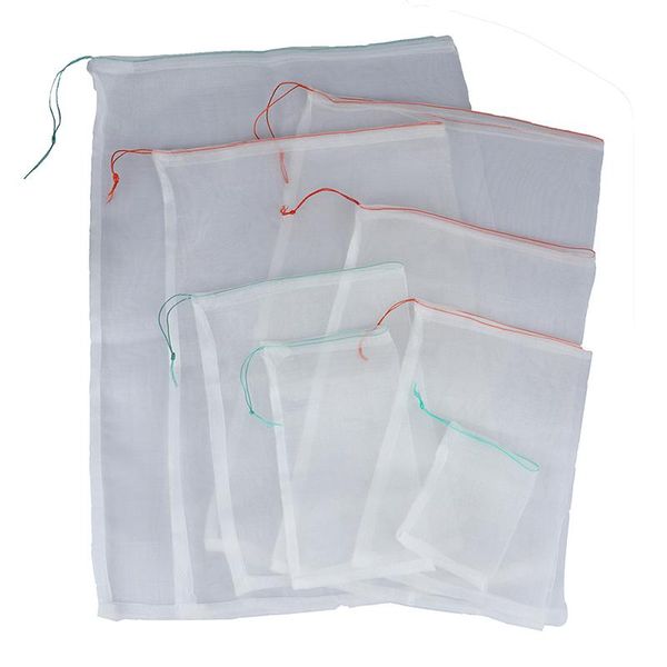 

hanging baskets 10pcs agriculture garden fruit vegetable protection exclusion mesh net bags