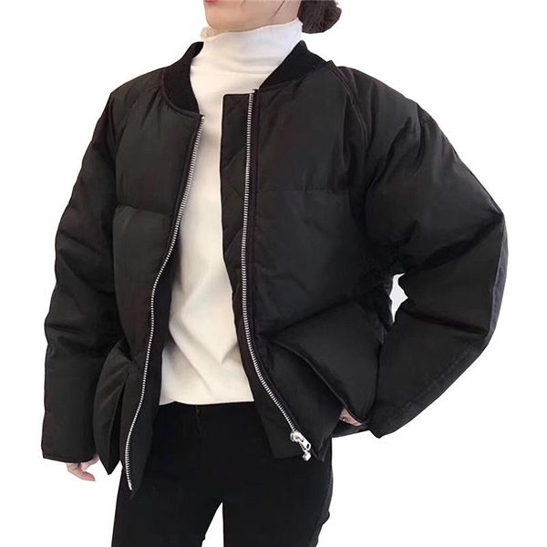 

women's trench coats 2021 women winter jacket stand collar with two big pocket female coat cotton padded womens casaco feminina inverno, Tan;black