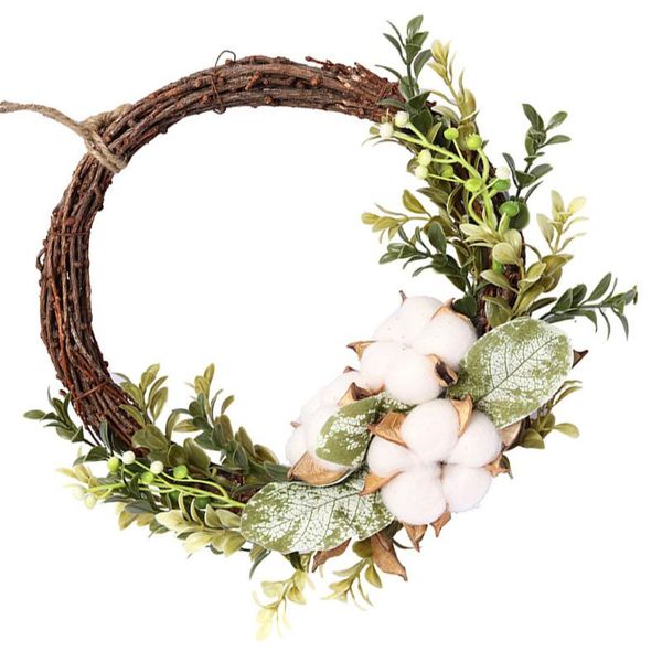 

easter artificial wreath easter flower wreath hanging garland decor