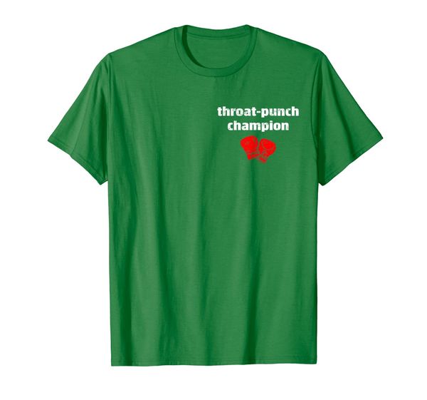 

Funny Throat Punch Champion Boxing Gloves Joke T-Shirt, Mainly pictures