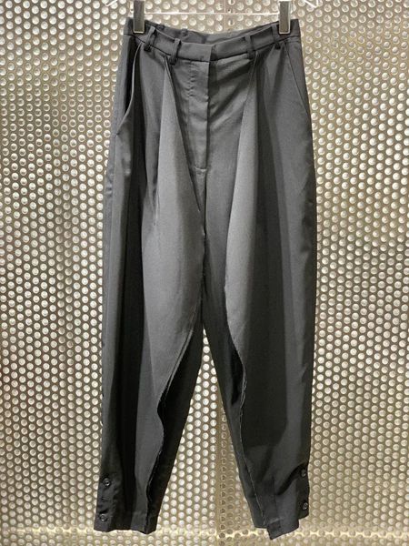 

women's pants & capris 2021 women fashion loose loop radish 0413, Black;white
