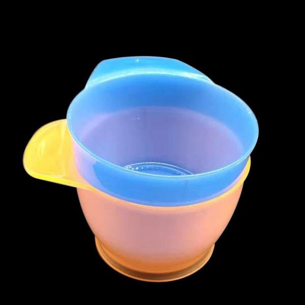 

1pc plastic dye bowl hair dyeing palette bowls salon dye mixing bowls hairdressing salon styling tool