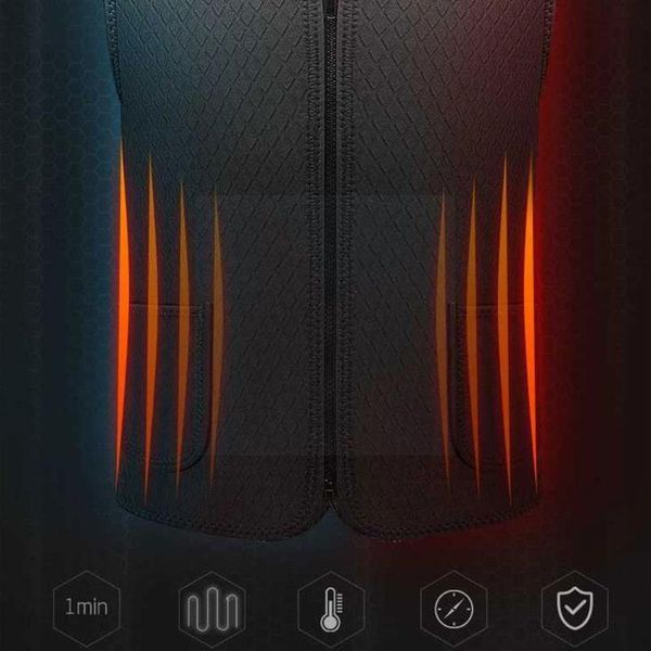 

yoga outfit neoprene heating vest usb 7-zone electric clothes outdoor work m3c5