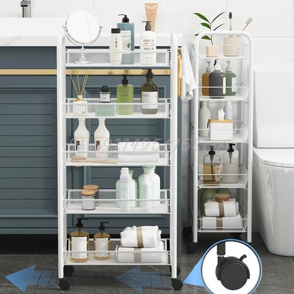 

hooks & rails toilet shelf bathroom household hair dryer storage rack floor trolley supplies