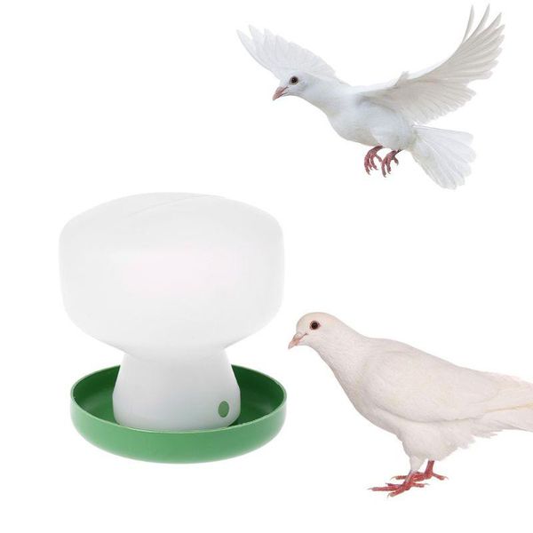 

other bird supplies plastic pigeon feeder chicken drinking quail poultry automatic drink water implement