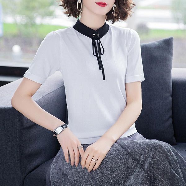 

2021 tshirt women t shirt friends new style letter friends print short sleeve t-shirts europe gold, White