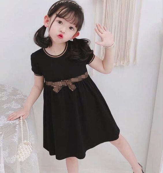 Crianças curva vestidos bonitos elegantes saia de manga curta saia de luxo menina menina lace princesa vestido