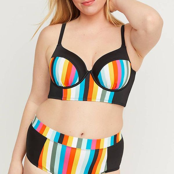 

one-piece suits rainbow swimwear brazilian monokini skirt swimsuit women bodysuit plus size 2021 vintage retro bathing suit bikinis