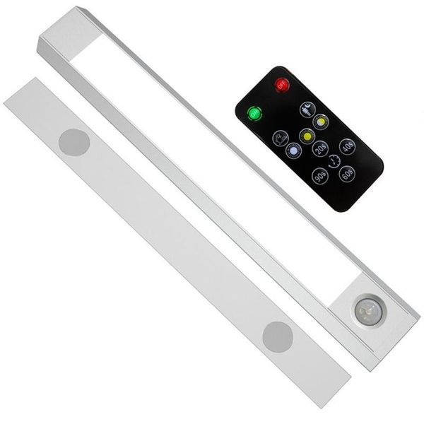

remote control night light cabinet wardrobe lamp wireless motion sensor led light human body induction lamp