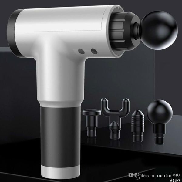 

electric massage gun back head body massager for neck massager fascia gun muscle relaxation vibration fitness equipment #13-#