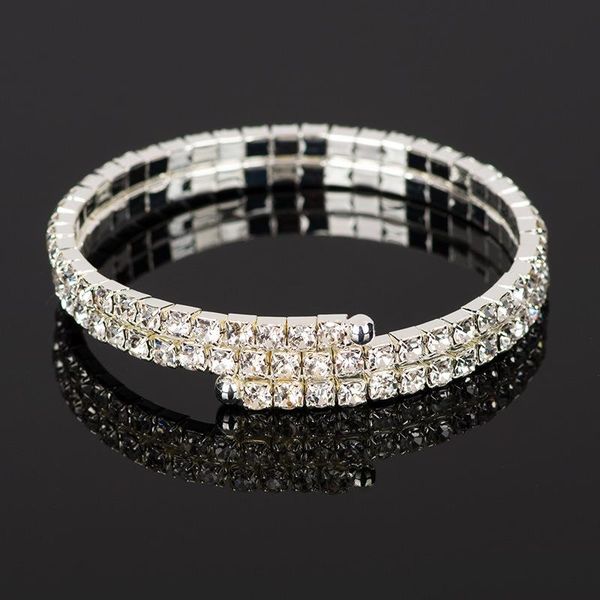 

bangle 2021 korea fashion cz bracelets for women fashionable simple bracelet wedding temperament jewelry wholesale, Black
