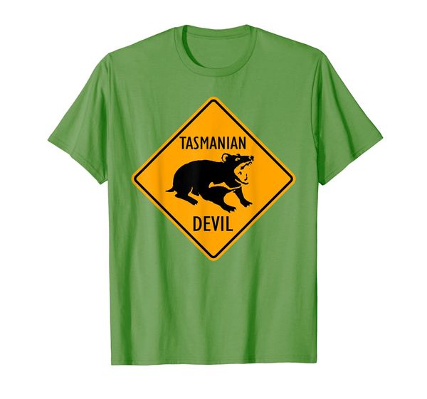 

Tasmanian Devil Sign Australia Funny T-Shirt, Mainly pictures