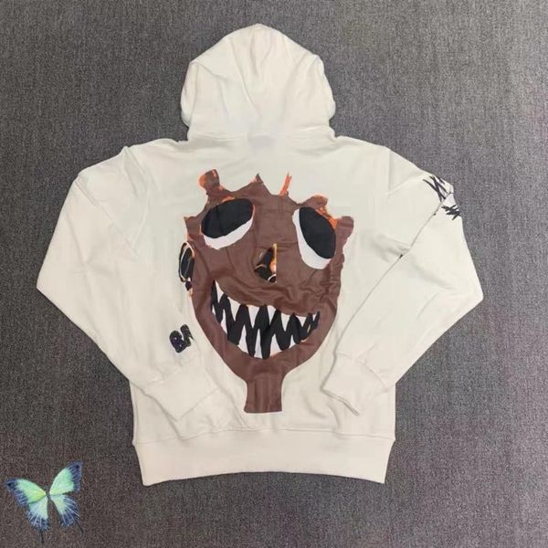 

men's hoodies & sweatshirts xxx revenge the aliens graffiti little devil women's fleece hoodie, Black