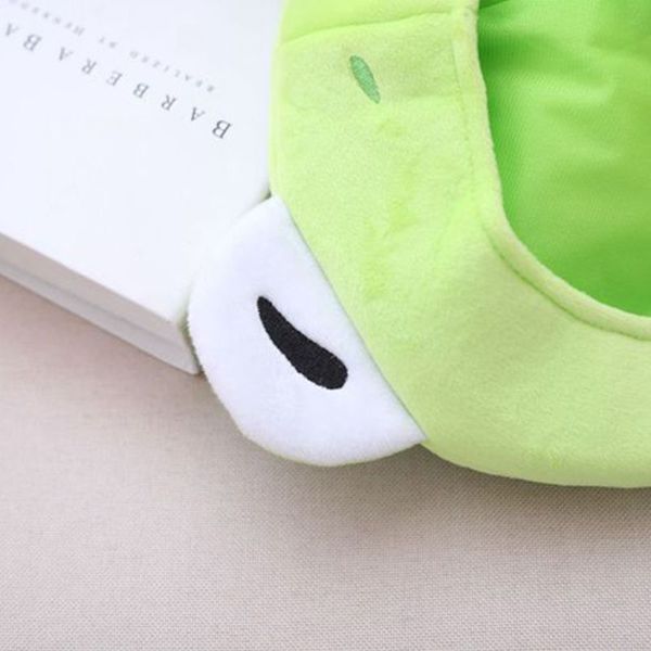

women girls cute rabbit frog animal earflap hat winter warm plush beanie cap cosplay costume party supplies p props, Black;white