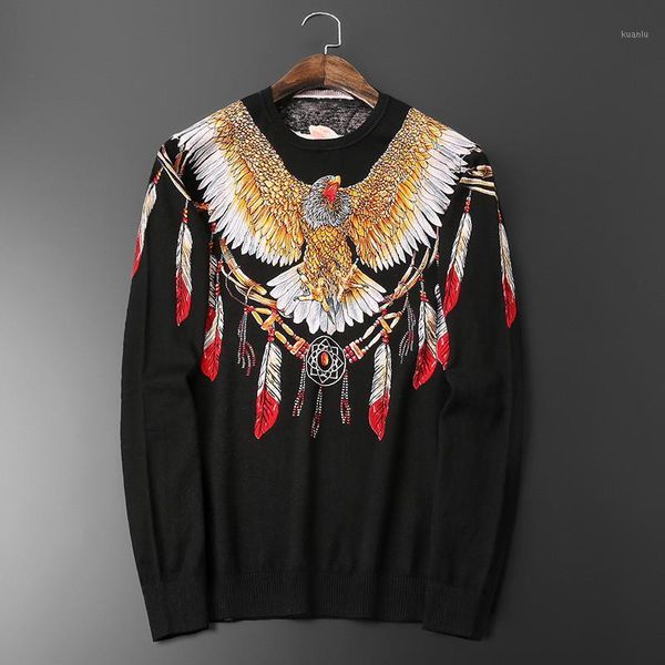 

men's sweaters ins men sweater autumn winter style male pullovers modal o-neck clothing harajuku casual loose knitting, White;black