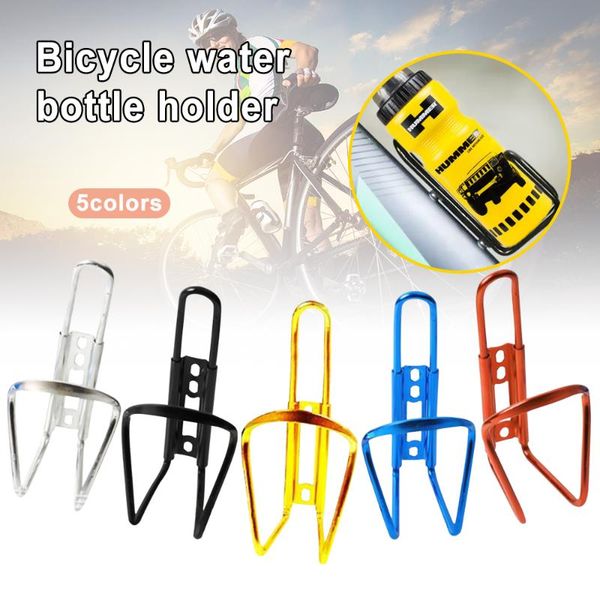 

water bottles & cages aluminium bicycle bottle cage bike holder have 5 color rack drink support