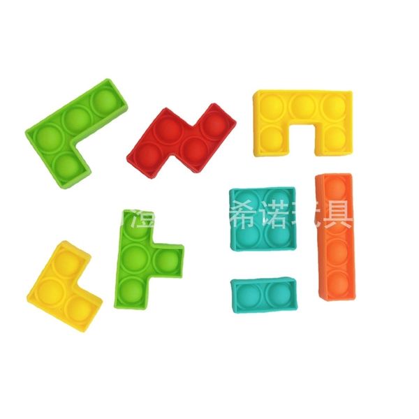 

new rat killing pioneer bubble music building block tetris puzzle decompression toy