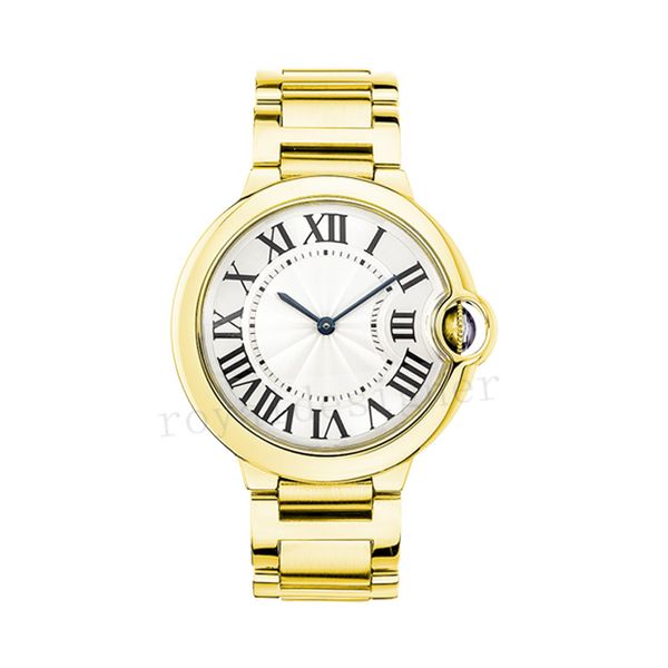 

fashion lovers men and women's watches fully automatic quartz stainless steel waterproof, a variety of color choices, fast delivery, Slivery;brown