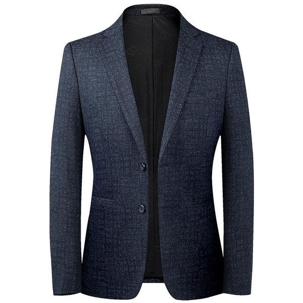 

men's suits & blazers casual designer brand fashion grade korean jacket regular fit blazer for men elegant wedding suit coat clothes, White;black