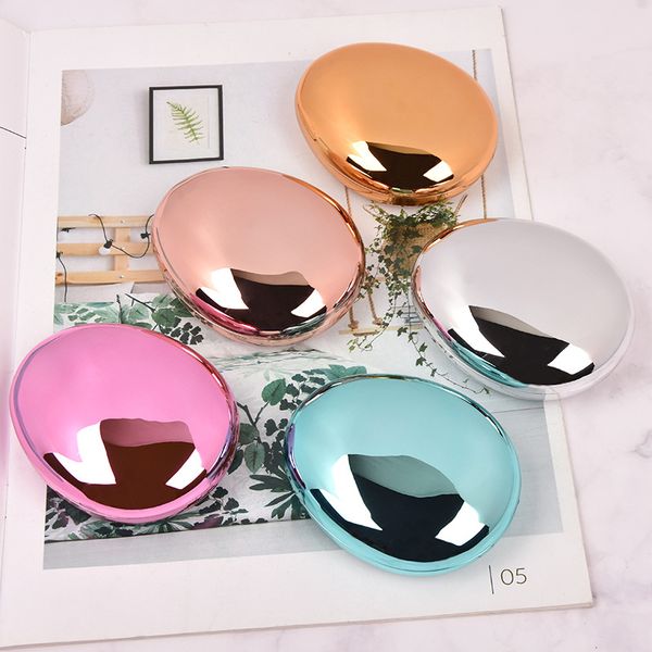 

exquisite glossy cobblestone contact lens case ins girl and boy new thin contact lenses case eye contacts case