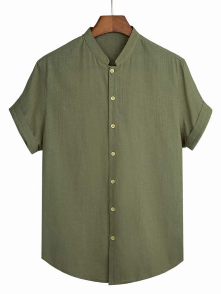 

men solid button up shirt l2u2#, White;black