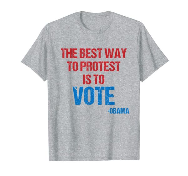 

vote shirt obama quote 2020 general election voting tee, White;black