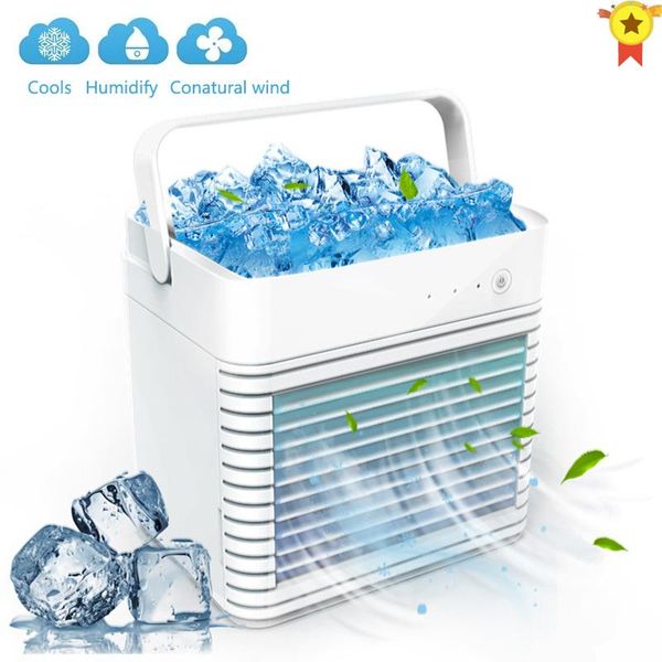 

electric fans portable air cooler fan mini usb rechargeable conditioner deskcooling humidifier purifier for office bedroom
