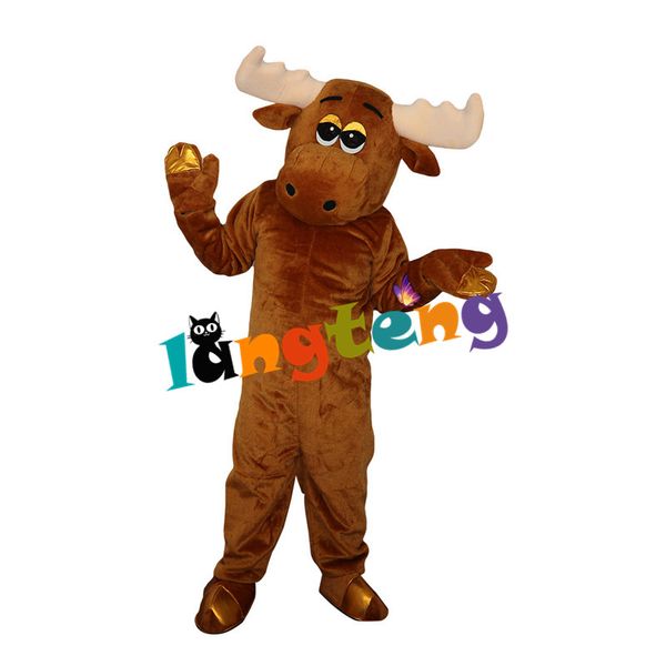 

mascot costumes801 moose elk wapiti deer costumes fursuit mascot party, Red;yellow