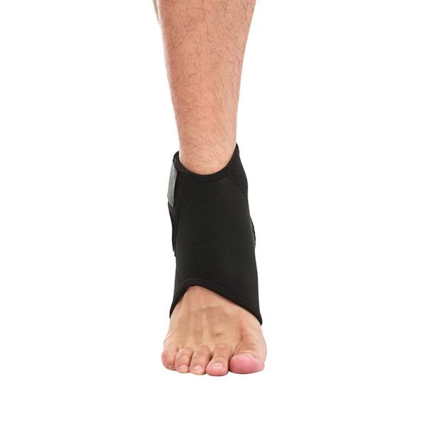

2 pcs elastic ankle brace adjustable ankle support stabilizers for sprains roll sprained foot volleyball, Blue;black