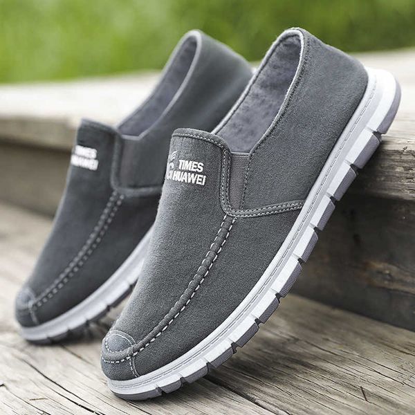 

old beijing cloth sho 2021 men's casual lazy canvas