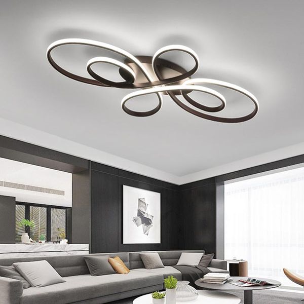 

surface mounted modern led ceiling lights for living room bedroom study room coffee or white finished led ceiling lamp 110-240v