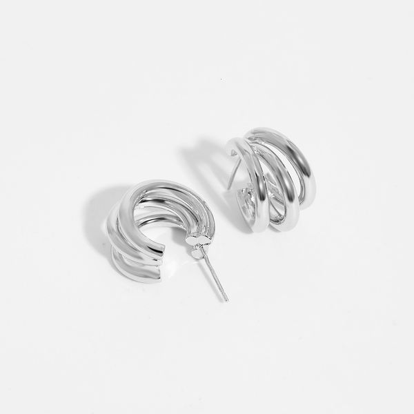 

fashion design of earrings for women's dinner party, Silver