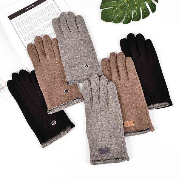 

men's glov winter rabbit veet warm glov iving and riding touch screen psh thickened ski