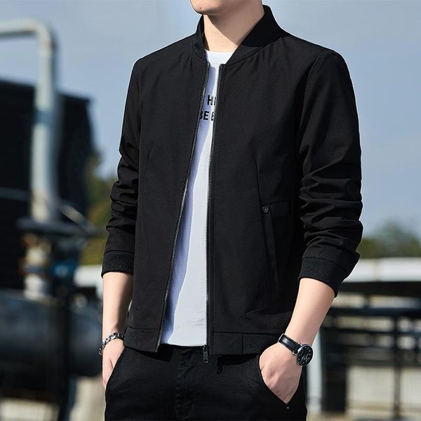 

men's jackets oem custom logo outdoor men jacket coat bomber motorcycle, Black;brown