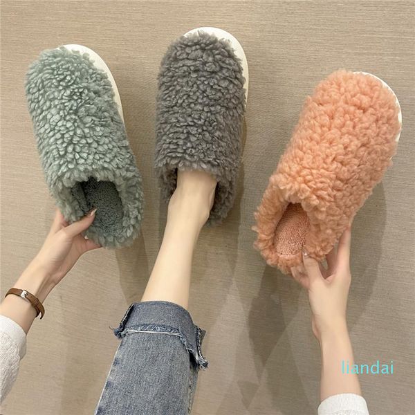 

home winter shoes for women 2021 basic 3cm heel 6 colors size 36-41, Black