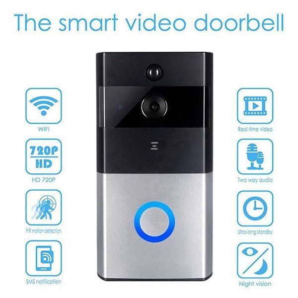 

doorbells m1 smart video doorbell remote wireless wifi voice intercom anti-theft monitoring