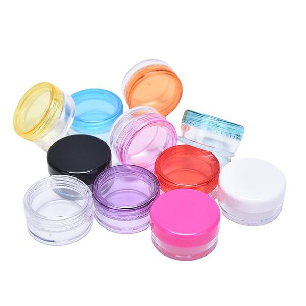 

1pcs 5g empty pot sample container clear small bottle eyeshadow face cream cosmetic